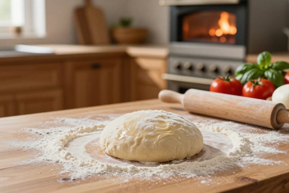 Ciasto na pizzę jak z pizzerii