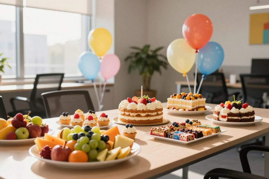 Co przynieść na urodziny do pracy zamiast ciasta