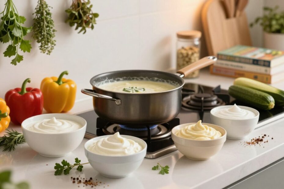 Co zamiast śmietany do sosu