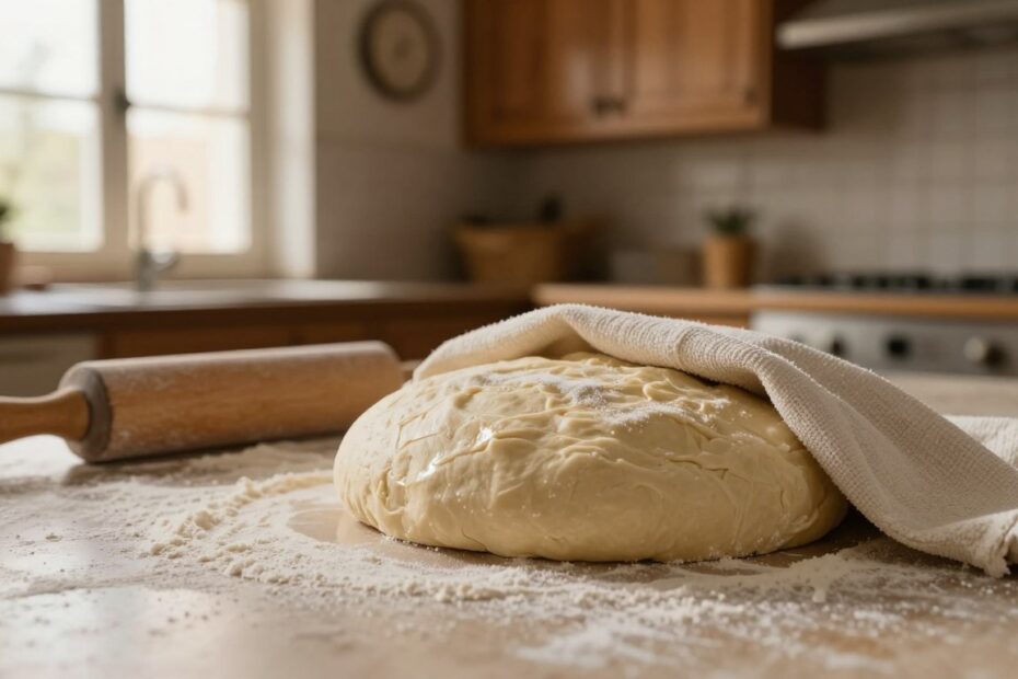 Czy ciasto na pizzę można zrobić dzień wcześniej