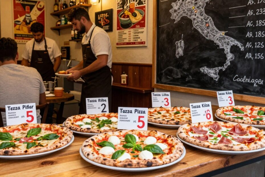 Ile kosztuje pizza we Włoszech