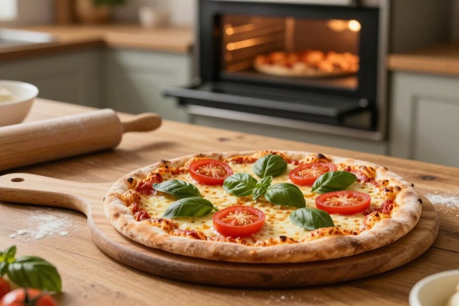 Ile piec pizzę na cieście drożdżowym