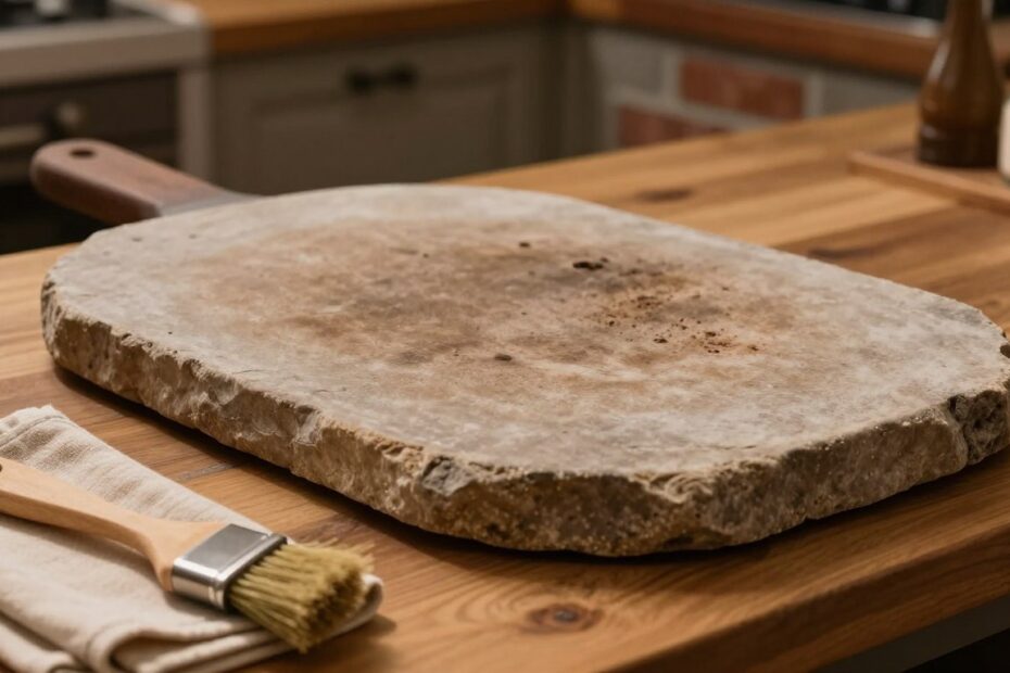 Jak czyścić kamień do pizzy