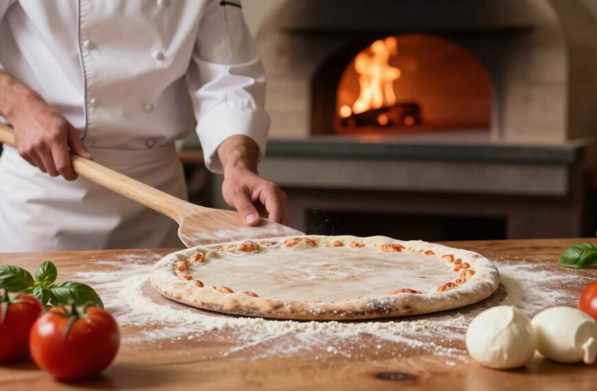 Jak piec pizzę na kamieniu