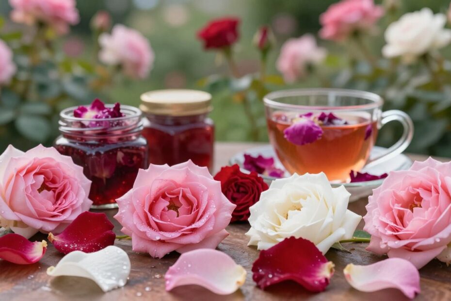 Jak rozpoznać czy róża jest jadalna