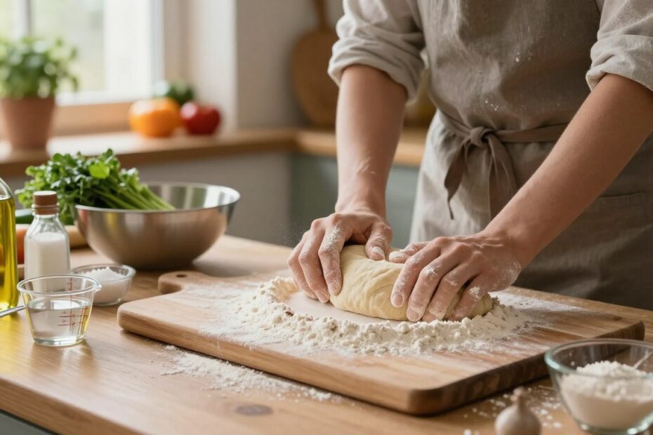 Jak zrobić ciasto na pizzę bez drożdży