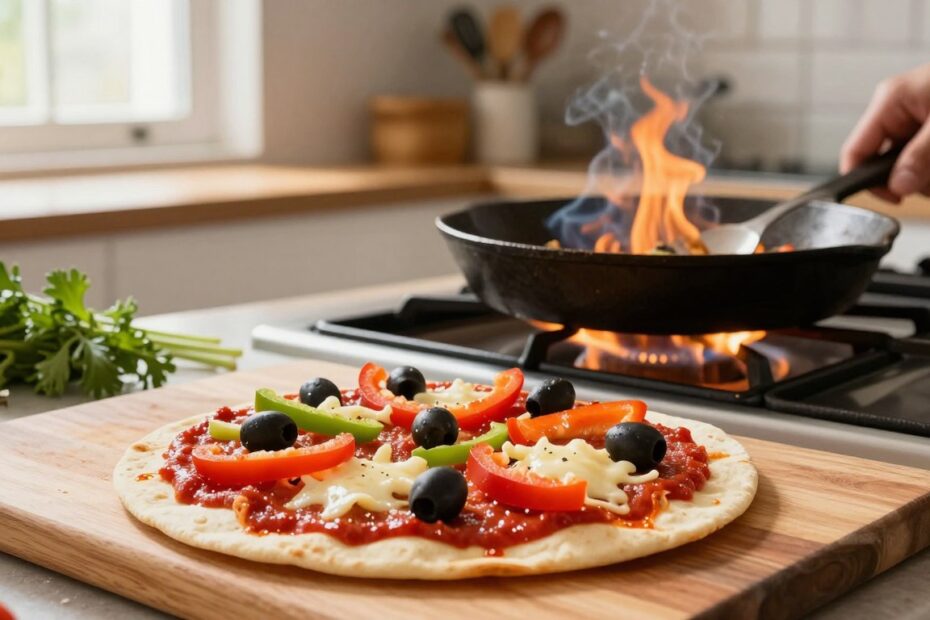 Jak zrobić pizzę z tortilli