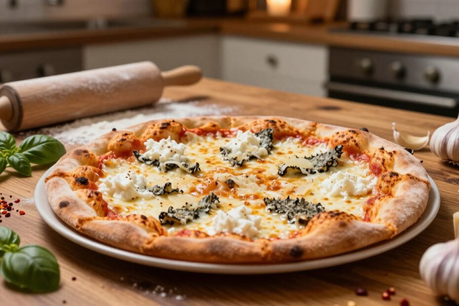 Pizza Guseppe 4 sery ile piec