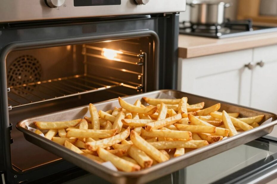 Ile piec mrożone frytki w piekarniku