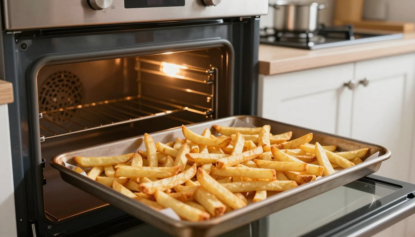 Ile piec mrożone frytki w piekarniku