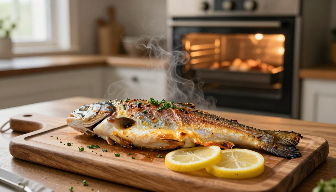 Ile piec pstrąga w piekarniku