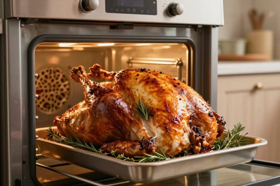 Indyk pieczony w piekarniku