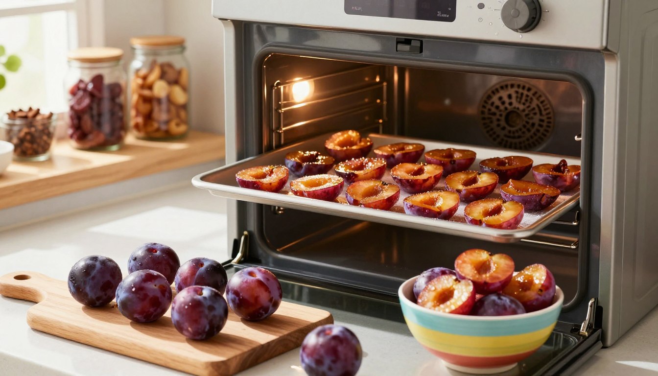 Jak suszyć śliwki w piekarniku