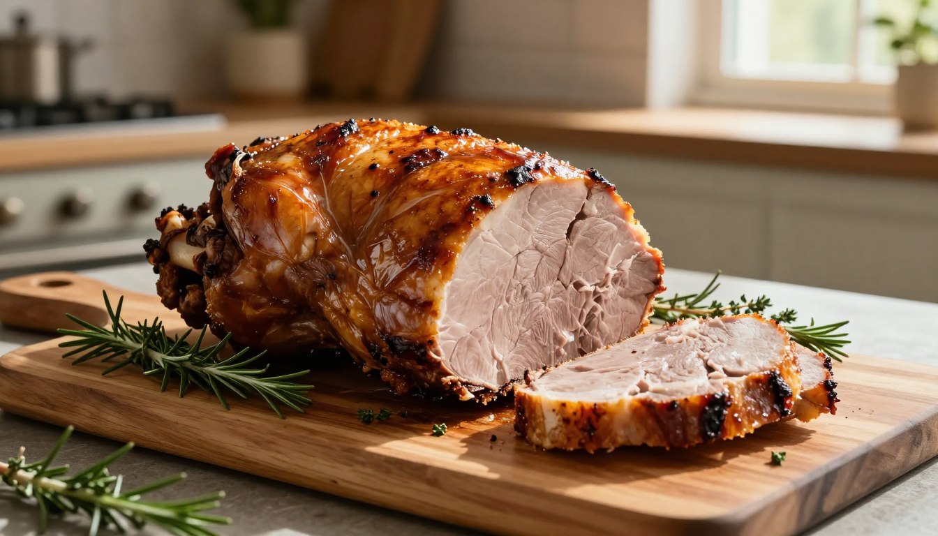 Karkówka z piekarnika w całości