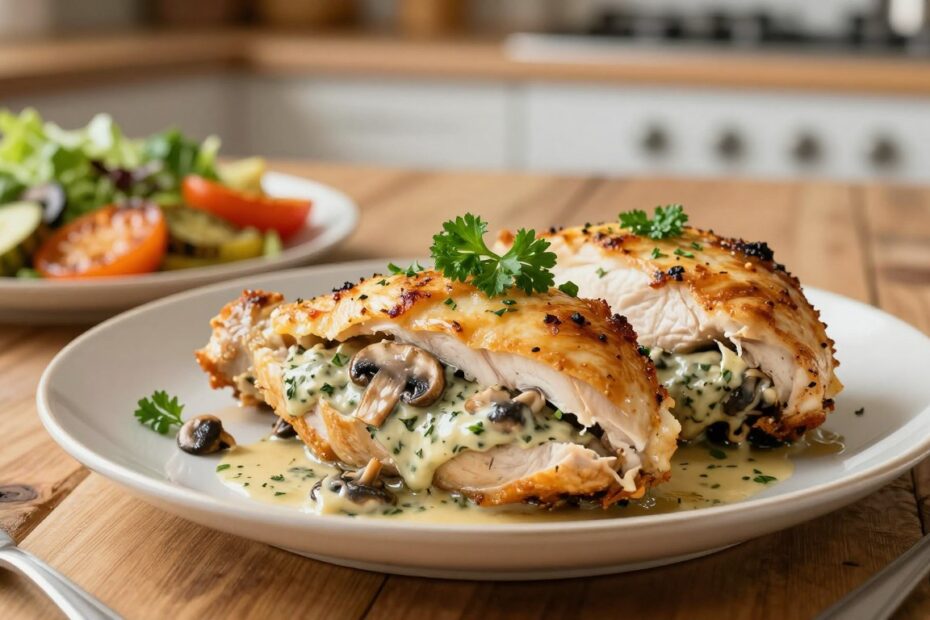 Kotlety de volaille pieczone w piekarniku