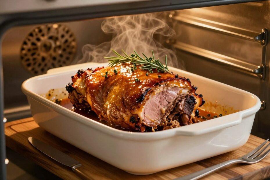 Łopatka pieczona w piekarniku