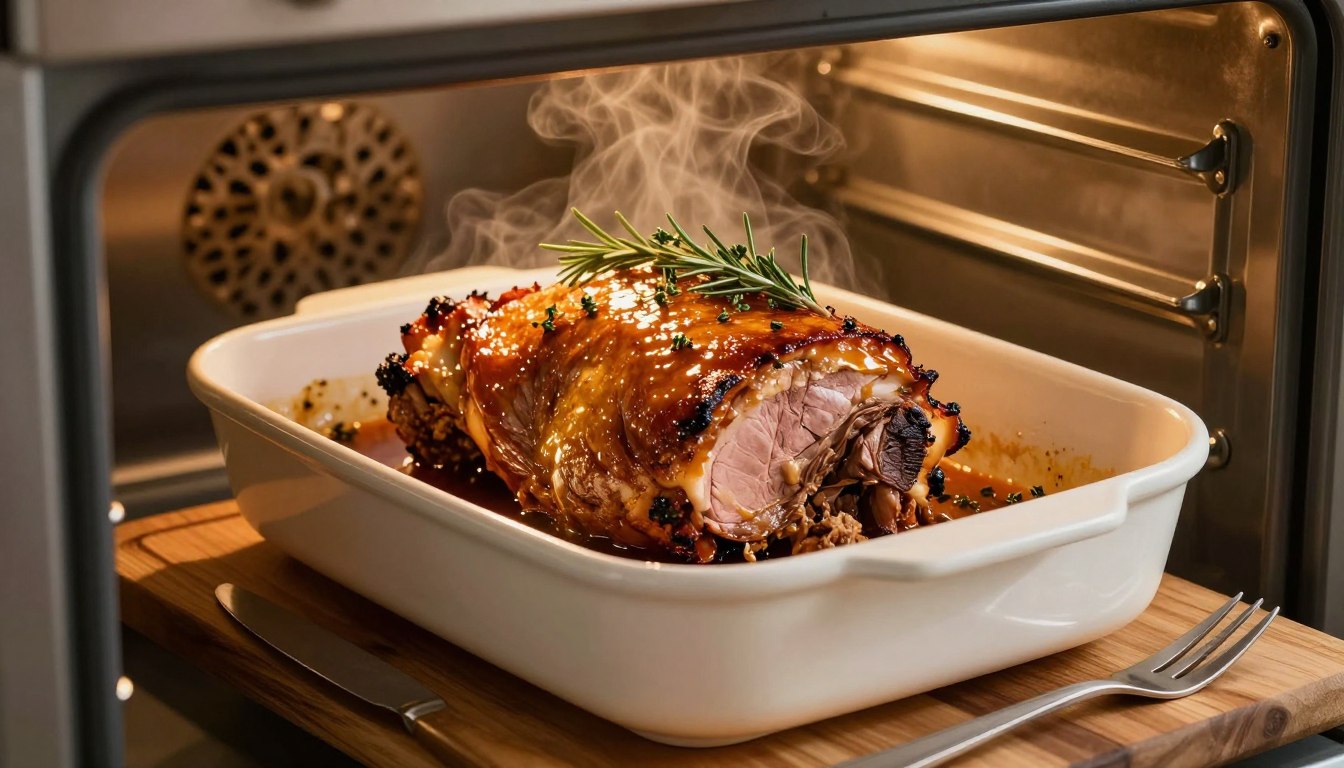 Łopatka pieczona w piekarniku