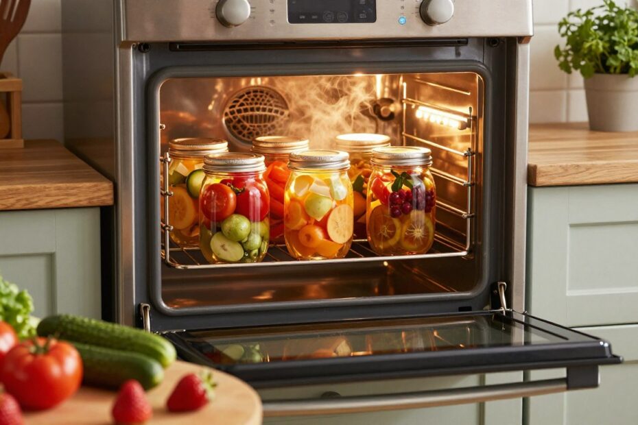 Pasteryzowanie w piekarniku