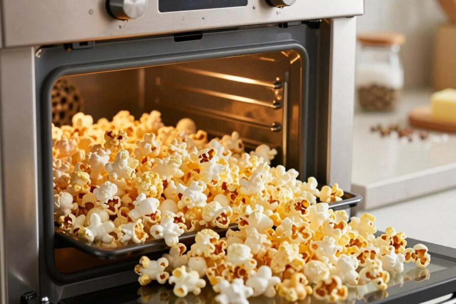 Popcorn w piekarniku