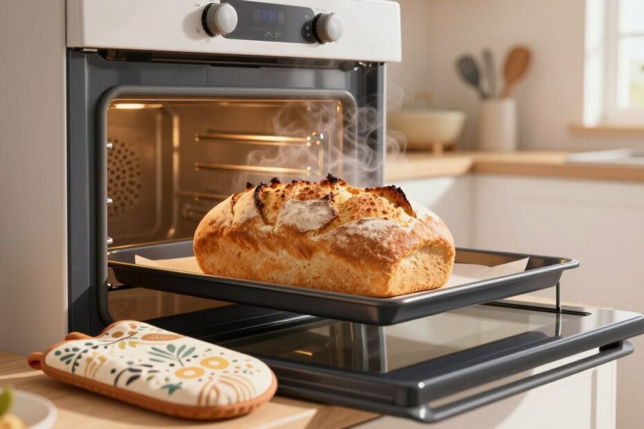 Rozmrażanie chleba w piekarniku