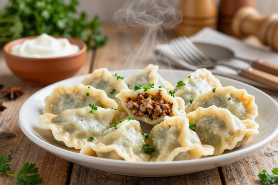 Jak zrobić pierogi z mięsem