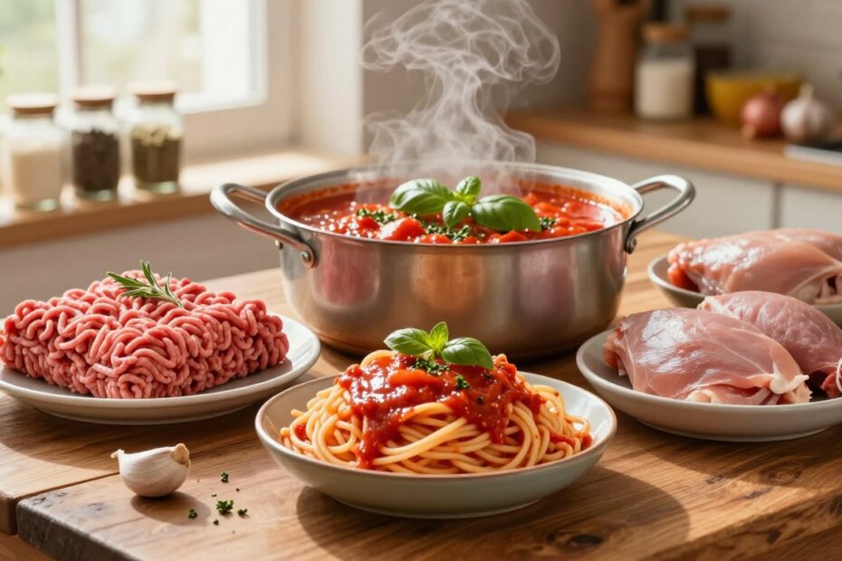 Jakie mięso do spaghetti