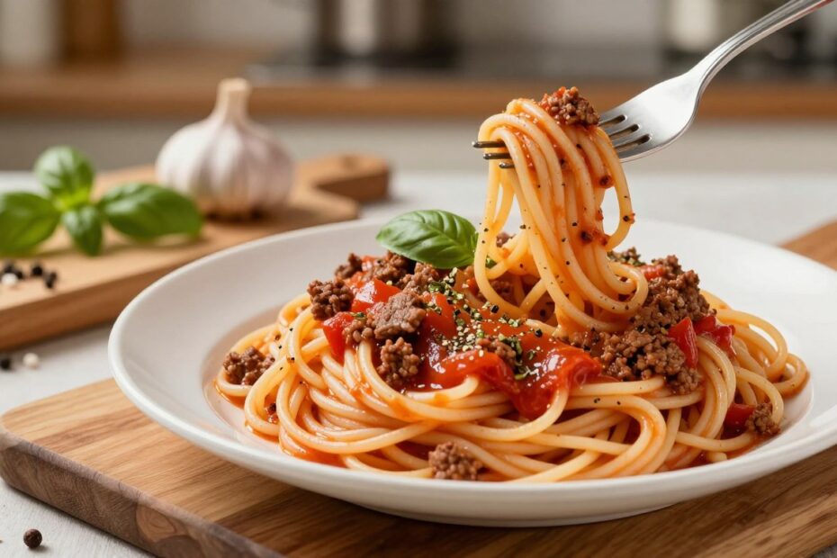 Jakie przyprawy do spaghetti bolognese