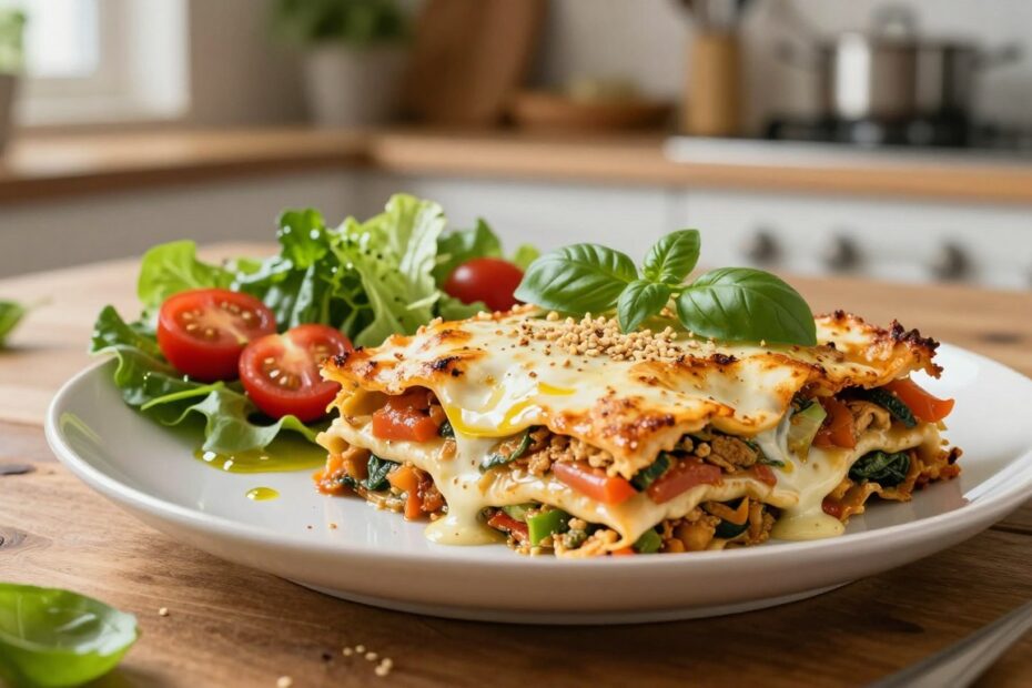 Lasagne z tofu