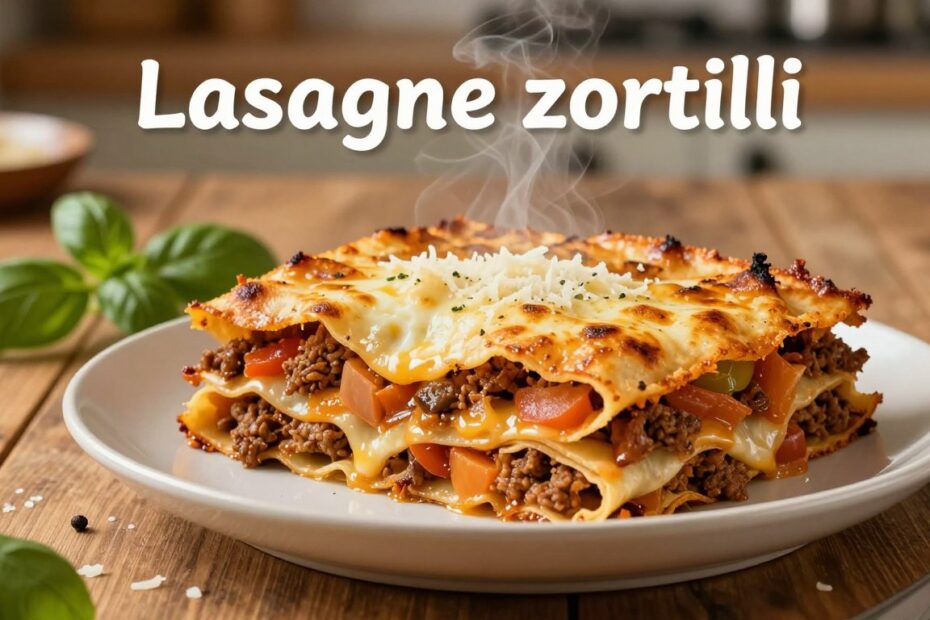 Lasagne z tortilli