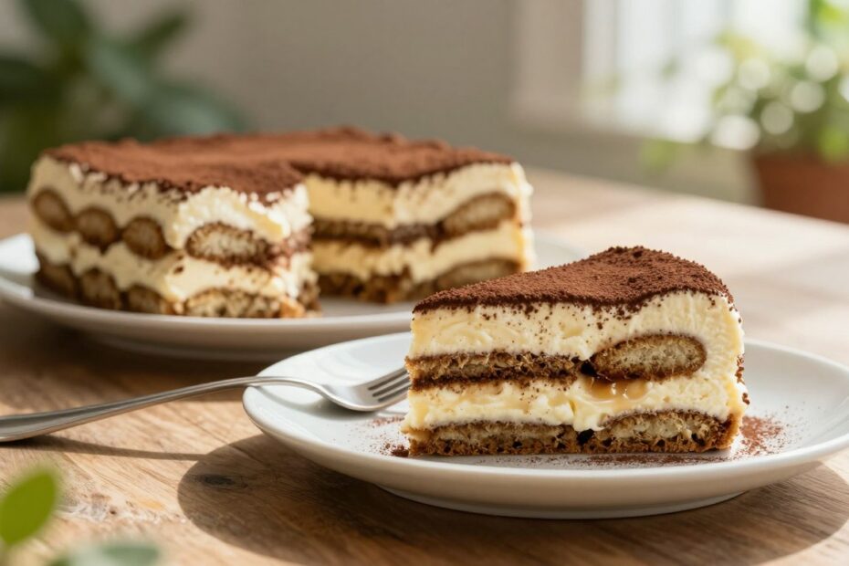 Wegańskie tiramisu