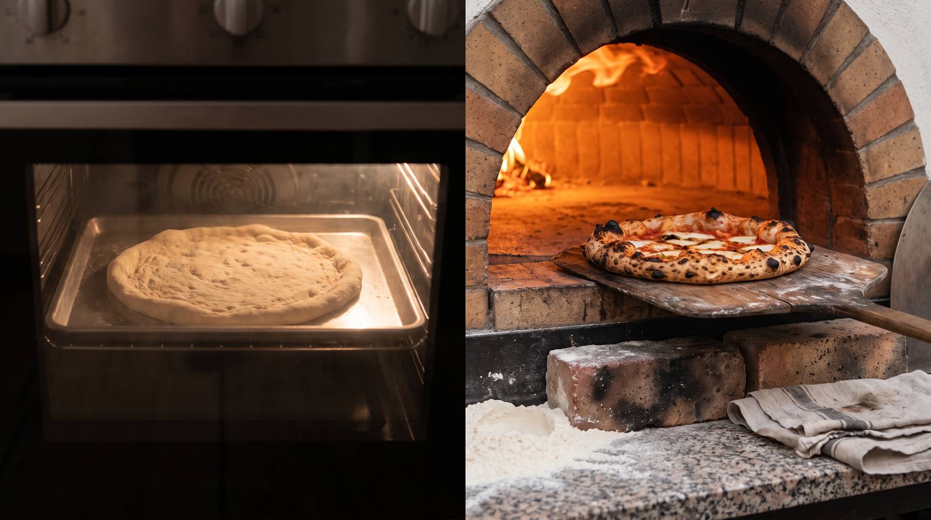 Dlaczego pizza z domowego piekarnika nie smakuje jak z pizzerii?